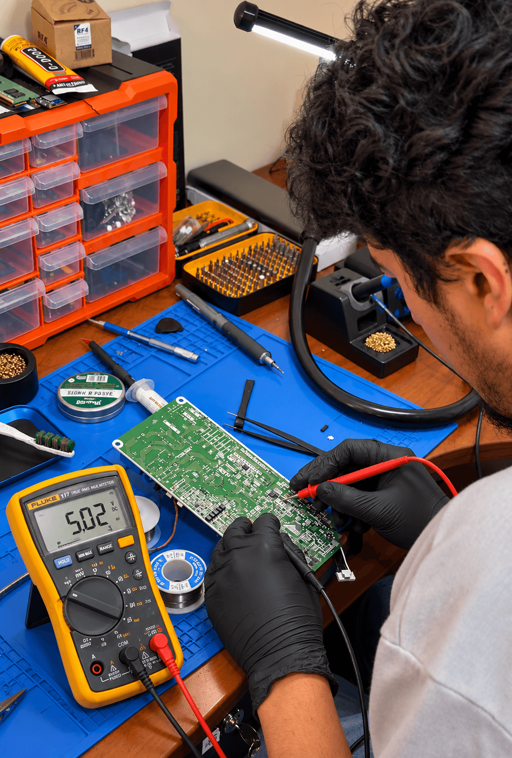 Reparación de tarjetas electrónicas